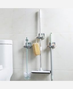 Держатель для швабры настенный, с крючком 9046486 - Yiwu youda import & export co фото 5