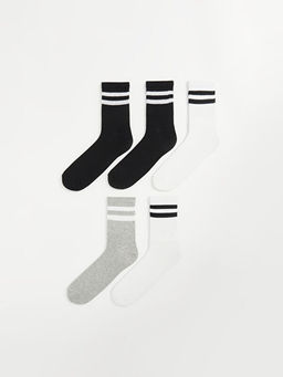 ?izgili Erkek Soket ?orap 5li