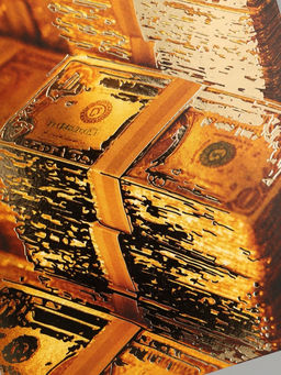 Цена за 10 шт. Конверт для денег «Деньги», тиснение, 16.5×8 см