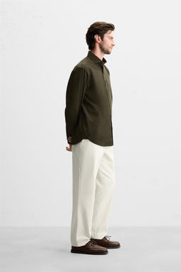 LYOCELL - COTTON SHIRT - Zara фото 4