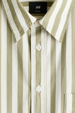 Camisa de popelina Relaxed Fit - H&m фото 8