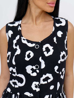 Сарафан женский, цвет черный