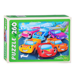 Пазлы 260 "Селфи  машинок"