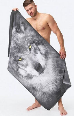 Полотенце банное Акела 80*150 см. вафля хлопок 100%