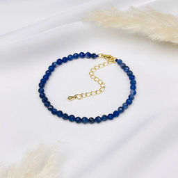 Браслет из Содалита "градиент"