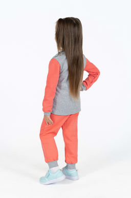 Костюм детский салатовыймеланж панда в наушниках - Утенок фото 31