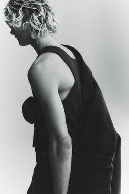 Cazadora worker en denim Loose Fit - H&m фото 5