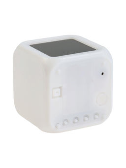 Часы - будильник LB-03, дата, температура, белый