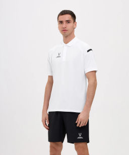 Поло JOGEL CAMP 2 Poly Polo, белый  фото 7