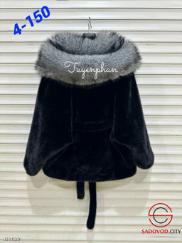 Шуба женская с капюшоном - Bruno фото 2