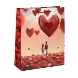 Пакет подарочный 32x26x10 / 1427M /уп 12/480/ микс - Галеонтрейд фото 4