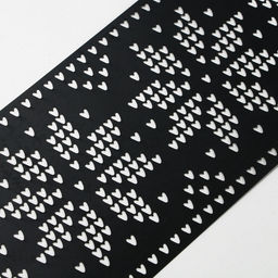 Цена за 5 шт. Трафарет для торта новогодний Вязаный Новый год, 32?10 см