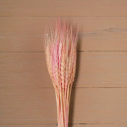 Сухой колос пшеницы, набор 50 шт., цвет розовый - Simaland фото 3