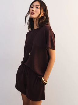 Трикотажные шорты из вискозы ZR2605012122-27 / Zarina