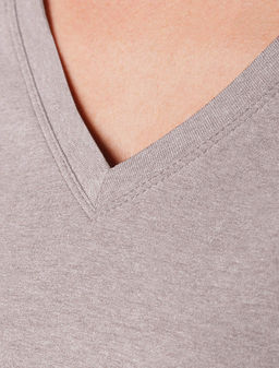 D49.109 Футболка женская кофейный меланж