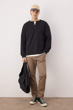 Vizon Erkek Gabardin Dokulu Kumas Pantolon TMNAW26PL00026