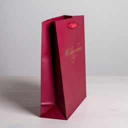 Цена за 2 шт. Пакет подарочный ламинированный, упаковка, «От всего сердца», ML 23 х 27 х 11.5 см