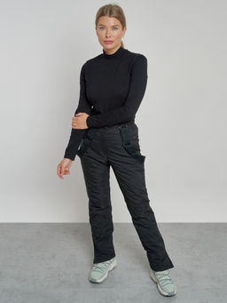 Горнолыжный костюм женский зимний зеленого цвета 03105Z - Chunmai фото 23