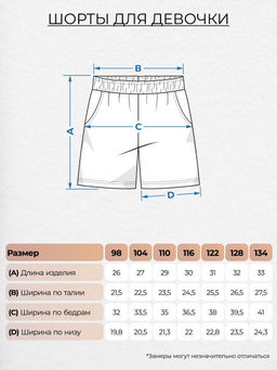 Шорты для девочки 101279 Ментол* 405 Lets go - Let's go фото 3
