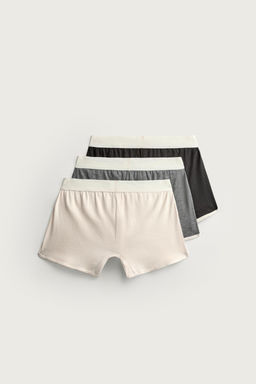 B?XER PACK 3 RIB CONTRASTE / varios - Zara фото 2