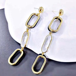 Серьги длинные на гвоздиках арт. 13 2918 (id 273066)