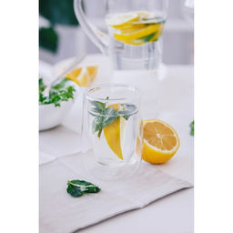 Стакан стеклянный с двойными стенками Magistro Поль, 300 мл  фото 5