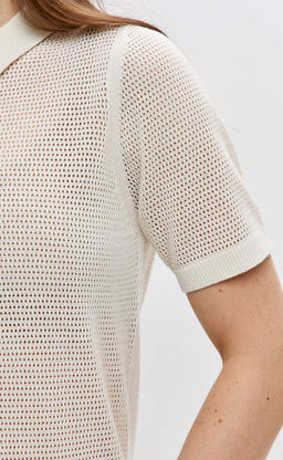 Джемпер Fine Joyce F612-1583 светло-бежевый хлопок фото 5
