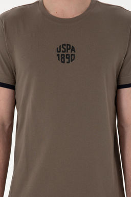 Erkek Regular Fit Bisiklet Yaka Vizon Ti__rt Sepette S_rpriz _ndirim - U.s. polo assn фото 6