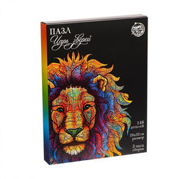 Пазл фигурный Царь зверей - Puzzle фото 12