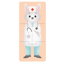 Пазлы 3 в 1 Какая профессия? - Puzzle time фото 3