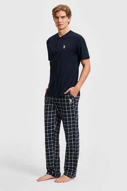 Erkek Lacivert Pijama Tak_m_