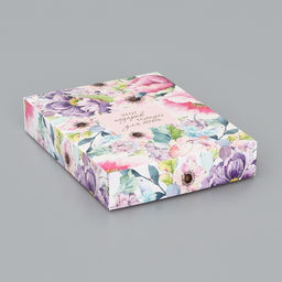 Коробка складная для 12 конфет без окна «Подарок для тебя», 19×15×3.6 см