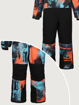 Комбинезон 8з1525 оранж/черный