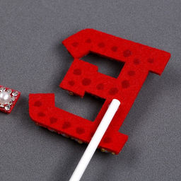 Набор для украшения LOVE, цвет красный - Страна карнавалия фото 4