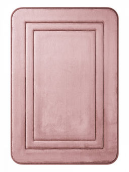 Коврик для ванной 55x80 лиловый полиэстер 100%