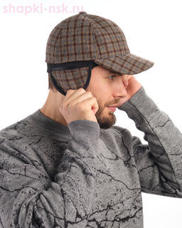 071-87 Бейсболка мужская флис (56-62)