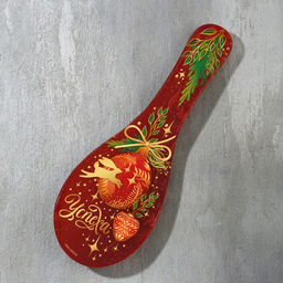 Подарочный набор новогодний Успеха: подставка под ложку, лопатка - Доляна фото 5
