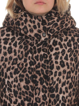 SJ 2251 BROWN /LEOPARD Куртка зимняя женская (200 гр. холлофайбер) - Fashion фото 4