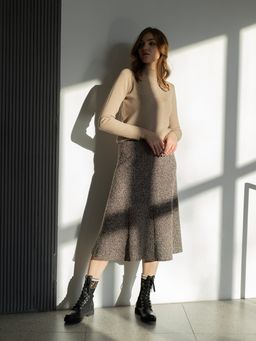 юбка на подкладке в составе шерсть - Трика фото 2