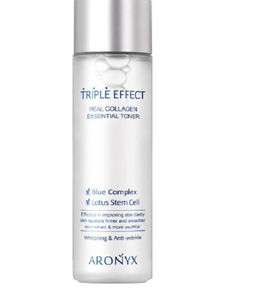 Тонер для лица укрепляющий с морским коллагеном - Toner Essential Triple Effect Real Collagen, 150 мл