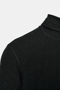 HIGH NECK T-SHIRT - Zara фото 7