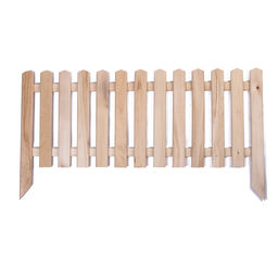 Ограждение декоративное, 45×110 см, 1 секция, дерево, «Пирамида», Greengo