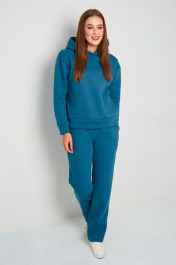 Арт.2902 Костюм женский с начесом 44-52 (5 шт) Цвет:верх-джинс,низ-джинс - Калинка фото 25