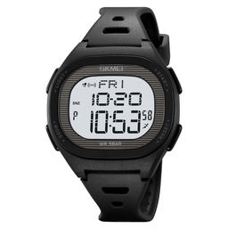 Часы наручные Skmei мужские электронные спортивные 2189black-white
