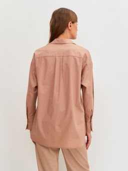 Блузка женская дл. рук. KATHARINA KROSS KK-B-007T-бежевый  фото 6