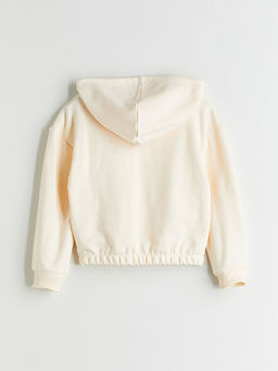 Kap??onlu K?z ?ocuk Sweatshirt