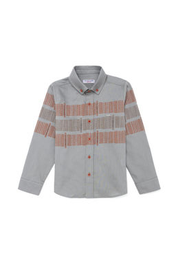 U. S. Polo Assn Рубашка Brick с длинным рукавом для мальчика - U.s. polo assn фото 2