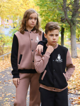 Бомбер Движение коричневый Ладошки фото 14