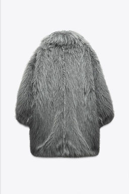 FAUX FUR COAT - LIMITED EDITION - Zara фото 5