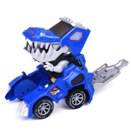 Машина "Джип" трансформирующаяся в динозавра, в коробке